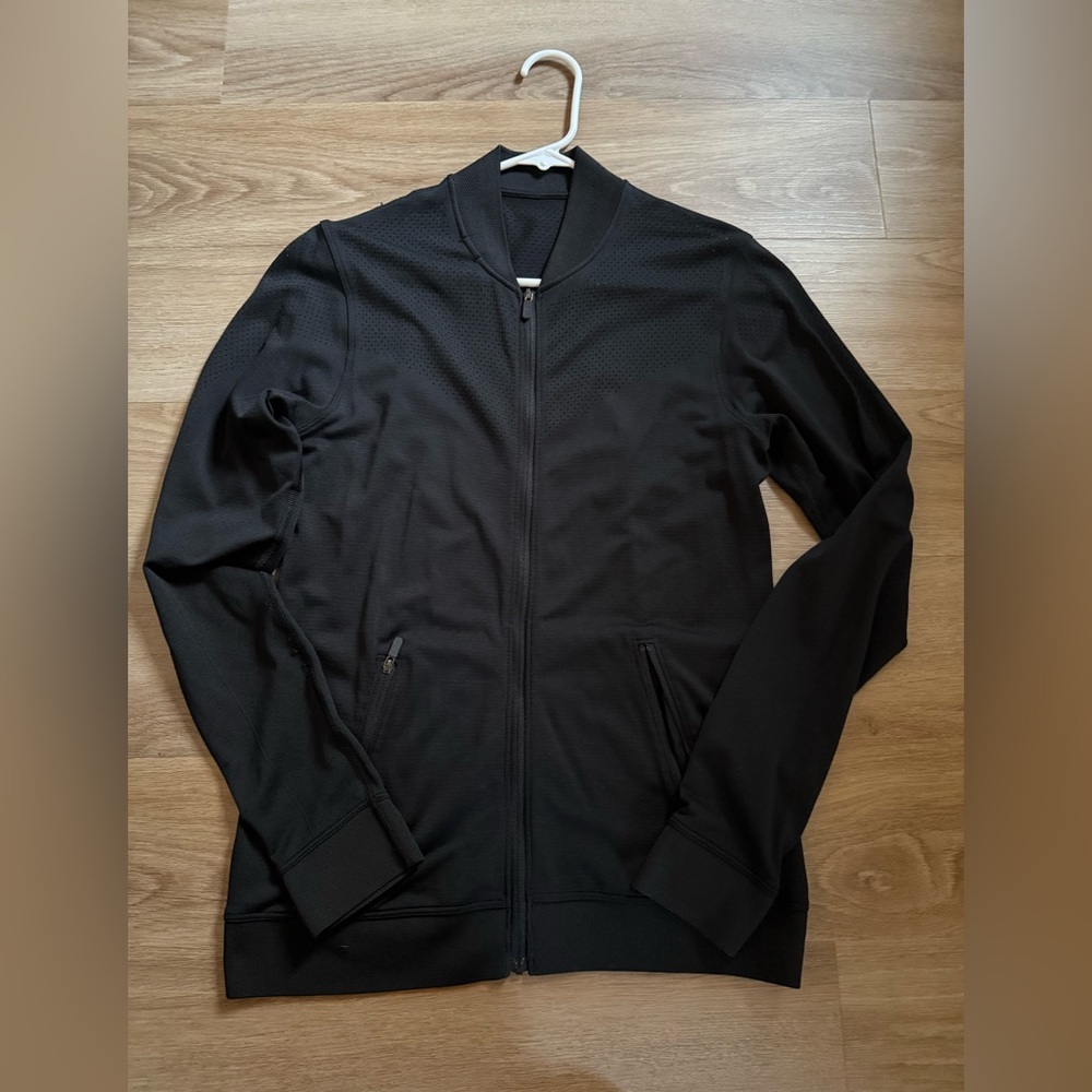 Lululemon Black Track Jacket sz8
